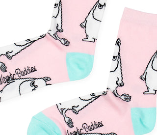 Moomintroll Grumpy Ladies Socks - Pink