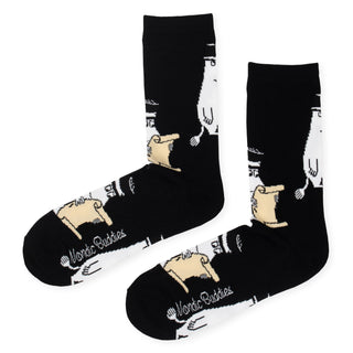 Moominpappa Men Socks - Black