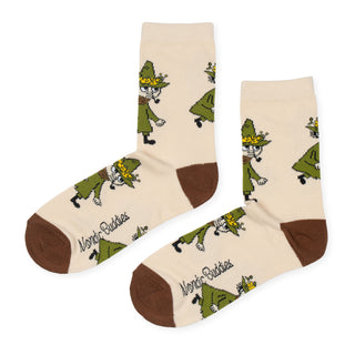 Snufkin Adventure Ladies Socks - Beige