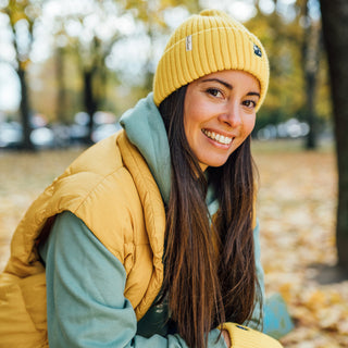 Stinky Winter Hat Beanie Adult - Yellow