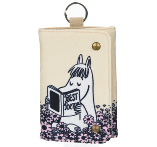 Moomin Canvas Wallet Yellow Snorkmaiden | Muumi Lompakko Keltainen Niiskuneiti