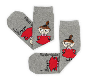 Moomin Ladies Socks Grey Little My | Muumi Naisten Sukat Harmaa Pikku Myy