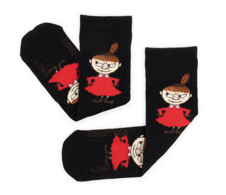 Moomin Ladies Socks Black Little My | Muumi Naisten Sukat Musta Pikku Myy