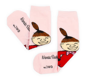 Moomin Ladies Socks Pink Little My | Muumi Naisten Sukat Vaaleanpunainen Pikku Myy