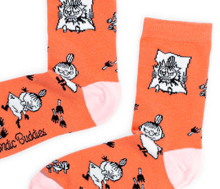 Little My Happiness Ladies Socks - Red