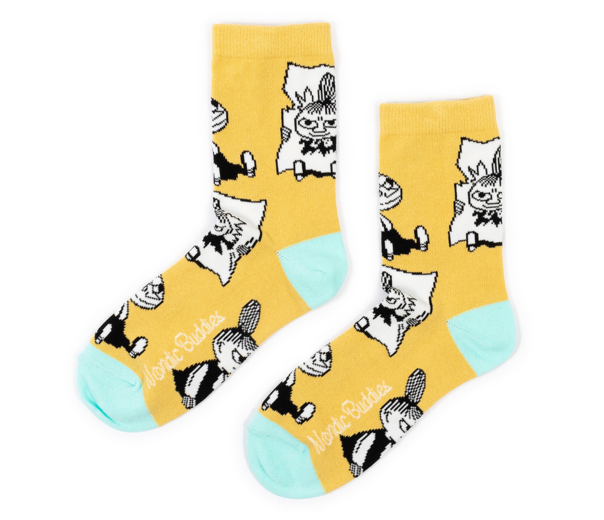 Moomin Ladies Socks Yellow Little My | Muumi Naisten Sukat Keltainen Pikku Myy