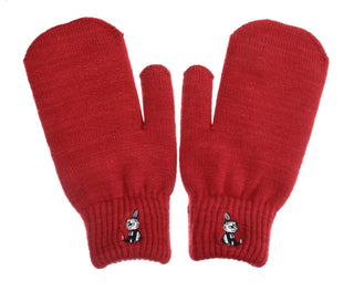 Moomin Mittens Adult Red Little My | Muumi Aikuisten Lapaset Punainen Pikku Myy