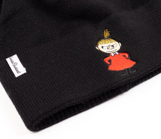 Moomin Winter Hat Beanie Adult Black Little My | Muumi Aikuisten Beanie Musta Pikku Myy