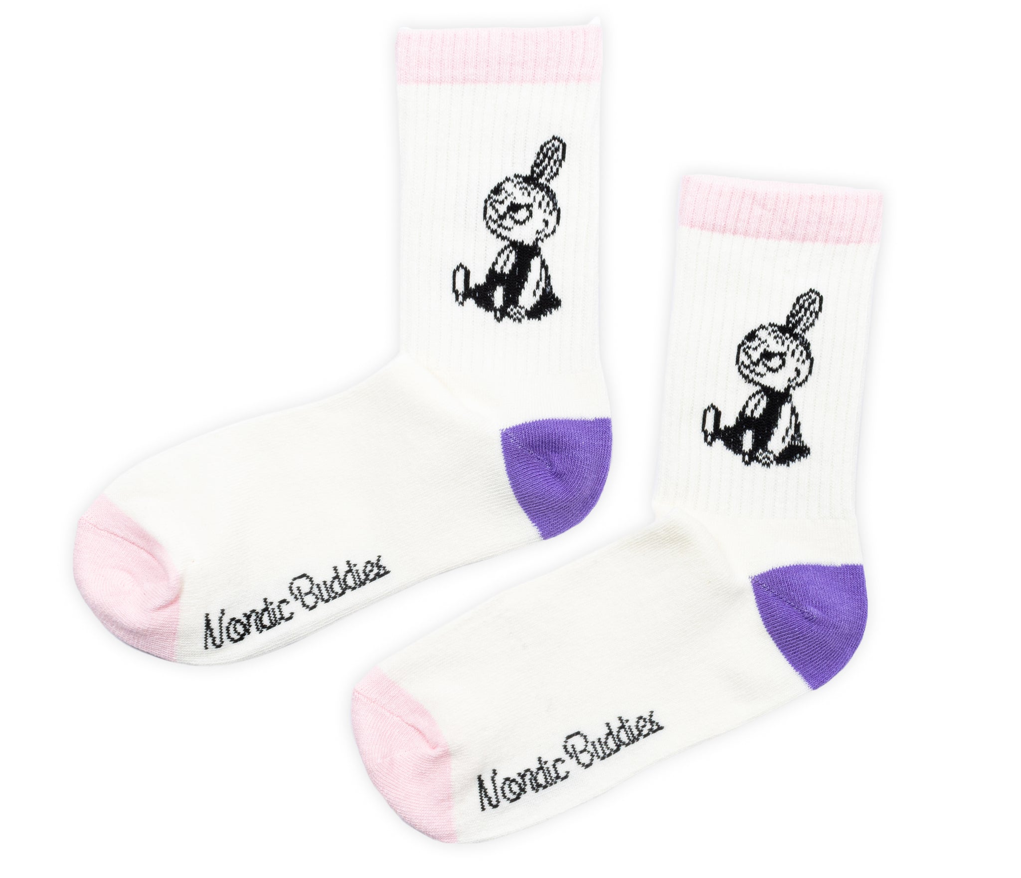 Moomin Ladies Retro Socks White Little My | Muumi Naisten Retro Sukat Valkoinen Pikku Myy