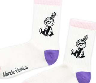 Moomin Ladies Retro Socks White Little My | Muumi Naisten Retro Sukat Valkoinen Pikku Myy