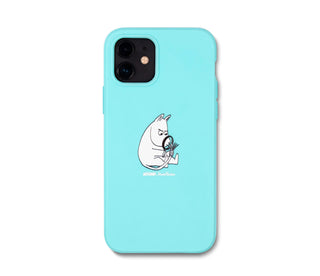 Moomintroll's Tail iPhone Case Biodegradeable - Light Blue