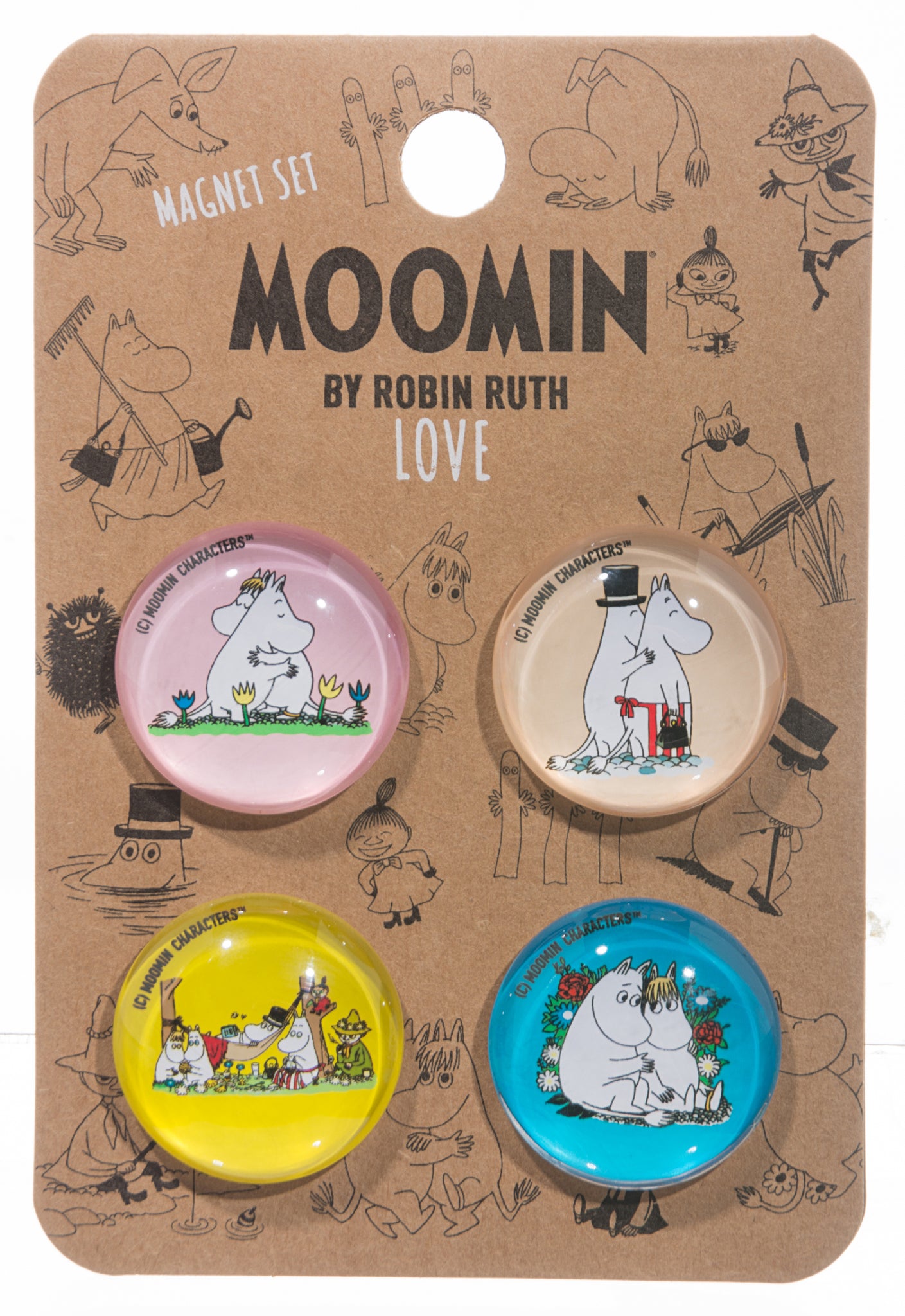Moomin Love Magnet Set