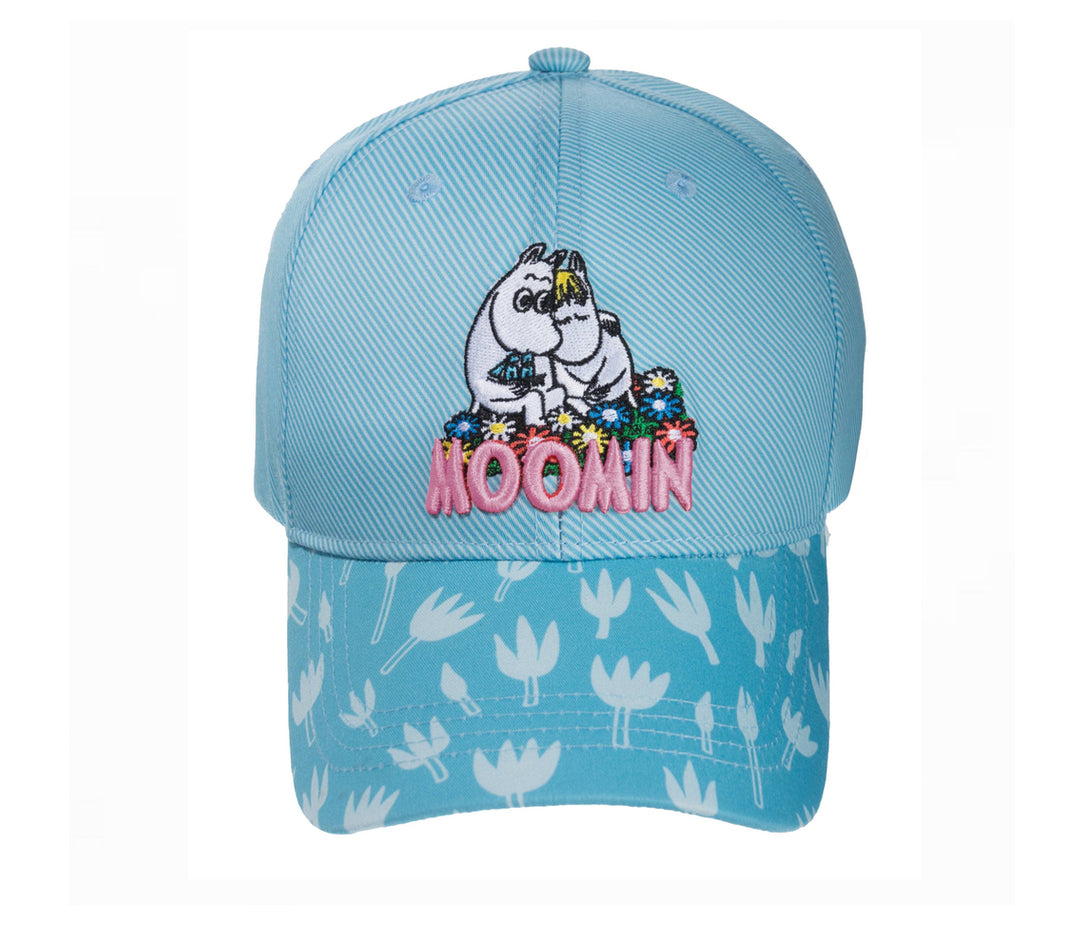 Moomin Love Kids Cap Blue Moomintroll Snorkmaiden | Muumi Rakkaus Lasten Lippis Sininen Muumipeikko Niiskuneiti