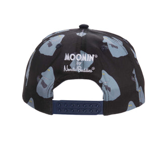 Moomin Kids Cap Black The Groke | Muumi Lasten Lippis Musta Mörkö