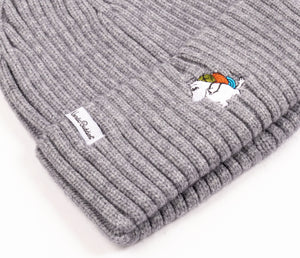 Moomin Winter Hat Beanie Adult Grey Moomintroll | Muumi Aikuisten Beanie Harmaa Muumipeikko