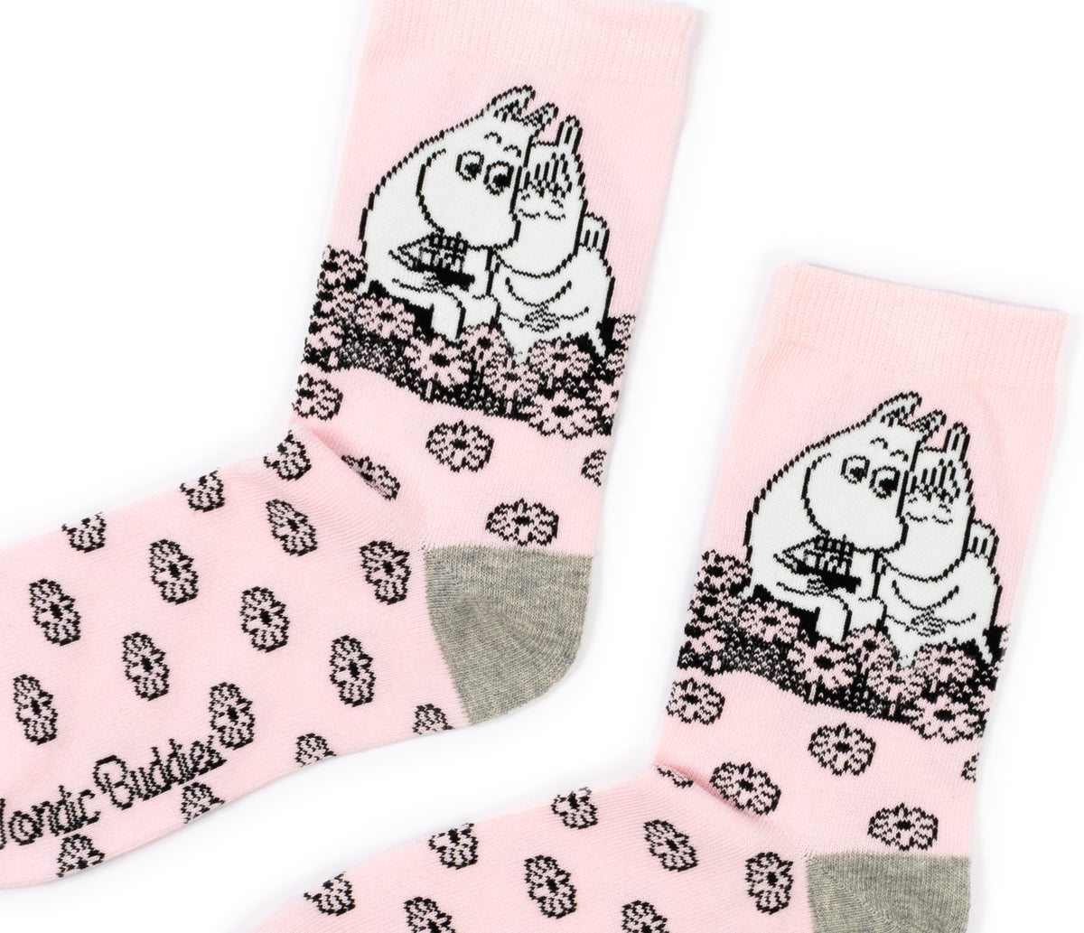 Moomin Love Ladies Socks - Pink – Nordicbuddies
