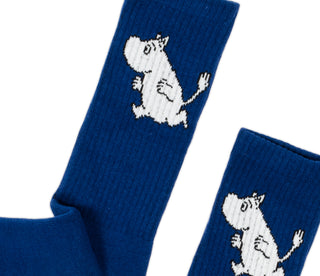 Moomin Men’s Sport Socks Navy Moomintroll | Muumi Miesten Sportti Sukat Tummansininen Muumipeikko