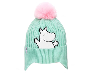 Moomintroll Winter Beanie Kids - Mint Green