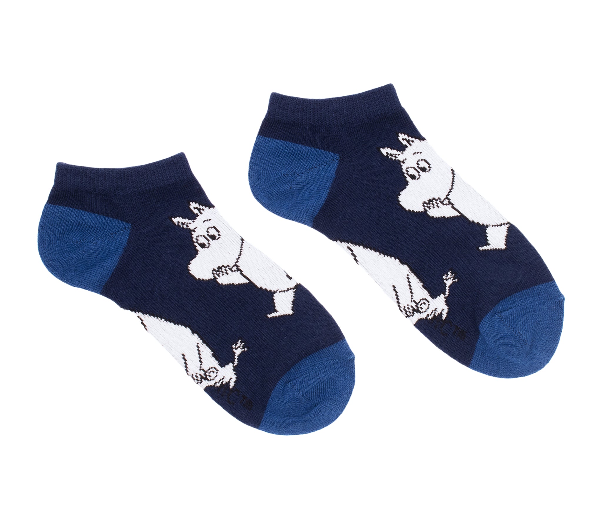 Moomintroll Wondering Men Ankle Socks - Navy