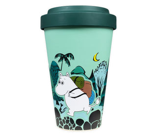 Moomin Take Away Mug Green Moomintroll  | Muumi Take Away Muki Vihreä Muumipeikko