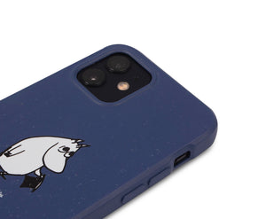 Moominpappa Humble iPhone Case Biodegradeable - Navy Blue