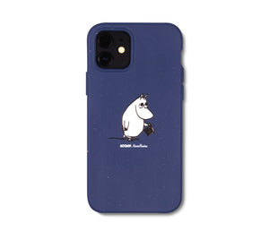 Moominpappa Humble iPhone Case Biodegradeable - Navy Blue