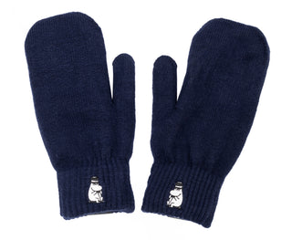 Moomin Mittens Adult Navy Blue Moominpappa | Muumi Aikuisten Lapaset Tummansininen Muumipappa