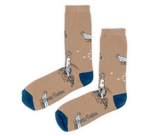 Moomin Men’s Socks Beige Moominpappa | Muumi Miesten Sukat Beige Muumipappa