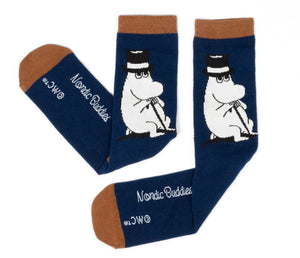 Moominpappa Happiness Men Socks - Navy