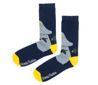 Moomin Men’s Socks Navy Blue The Groke | Muumi Miesten Sukat Tummansininen Mörkö