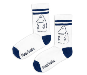 Moomin Retro Socks combo Blue/White The Groke | Muumi Retro Sukat Combo Sininen/Valkoinen Mörkö