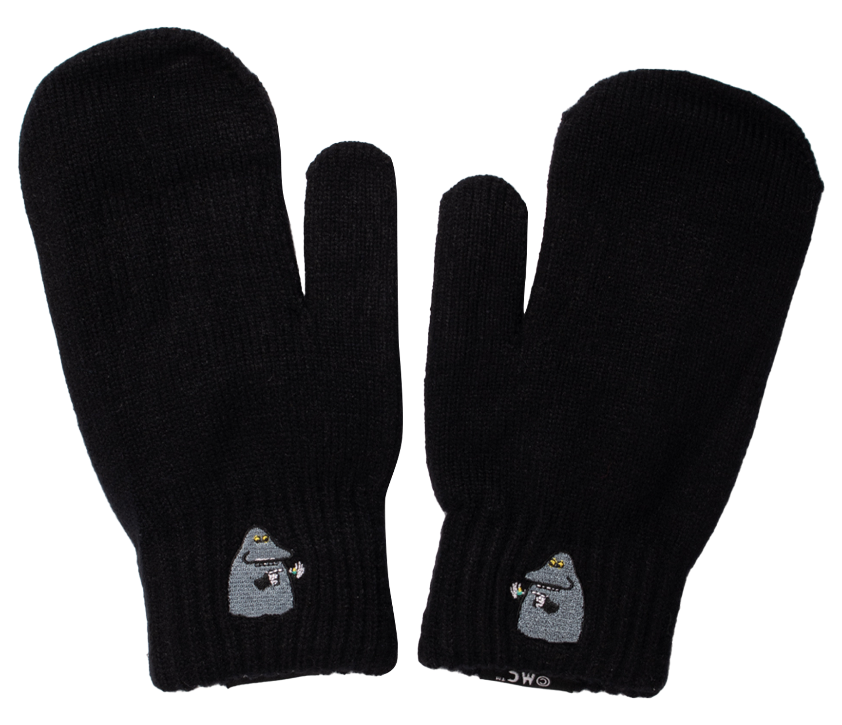 The Groke Mittens and Beanie Kids Combo - Black