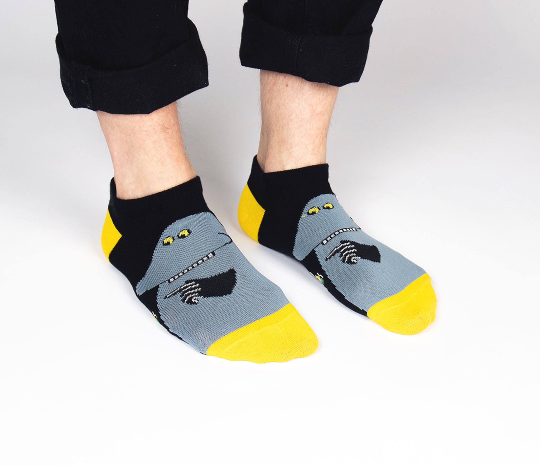 The Groke Men Ankle Socks - Black