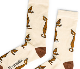 Moomin Men’s Socks Beige Sniff | Muumi Miesten Sukat Beige Sniff