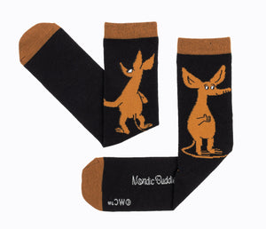 Moomin Men’s Socks Black Sniff | Muumi Miesten Sukat Musta Nipsu