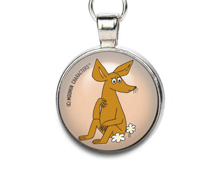 Moomin Key Ring Beige Sniff | Muumi Avaimenperä Beige Nipsu