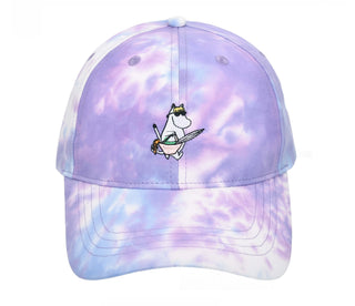 Snorkmaiden Adult Tiedye Cap - Lilac