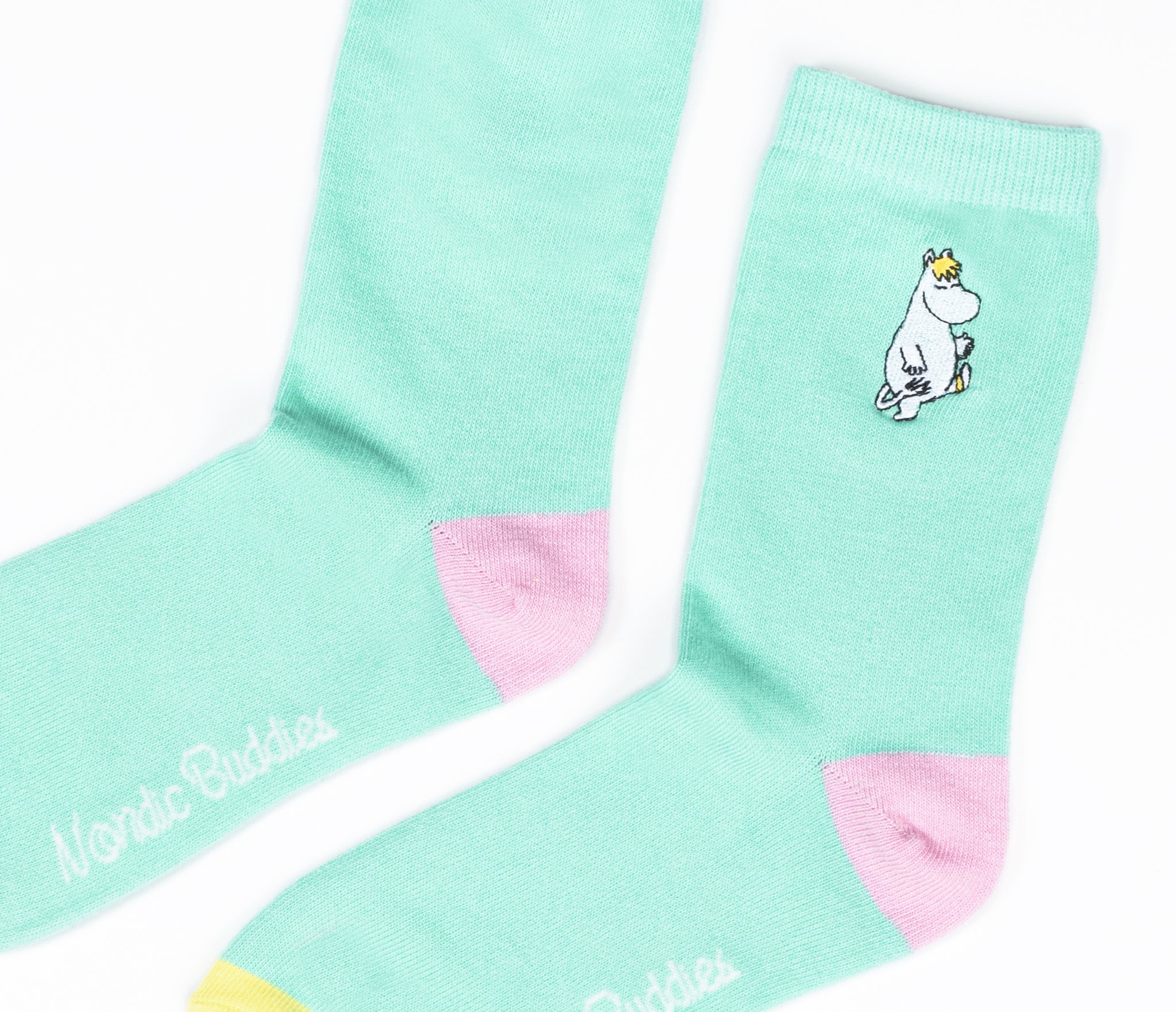 Moomin Ladies Socks Turquoise Snorkmaiden | Muumi Naisten Sukat Turkoosi Niiskuneiti