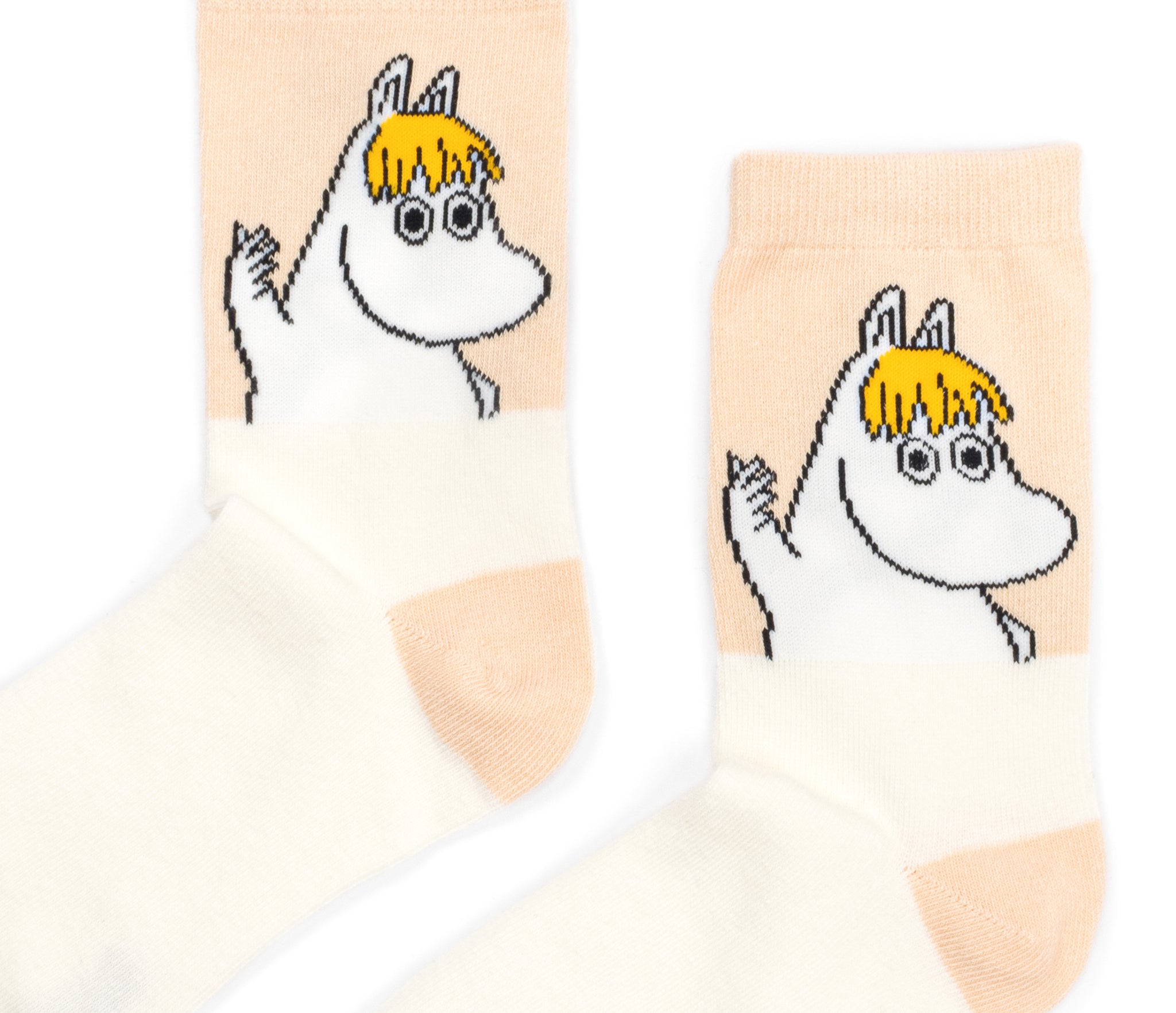 Moomin Ladies Socks White Snorkmaiden | Muumi Naisten Sukat Valkoinen Niiskuneiti