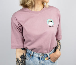 Moomin Ladies T-Shirt Pink Snorkmaiden | Muumi Naisten T-Paita Vaaleanpunainen Niiskuneiti