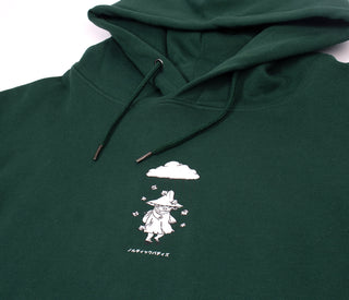 Premium Cotton Hoodie Snufkin - Green