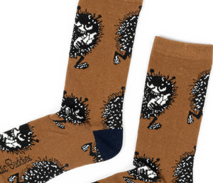 Moomin Men’s Socks Brown Stinky | Muumi Miesten Sukat Ruskea Haisuli