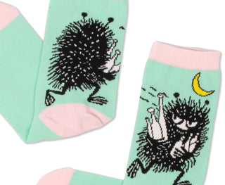 Stinkys Butt Ladies Socks - Turquoise