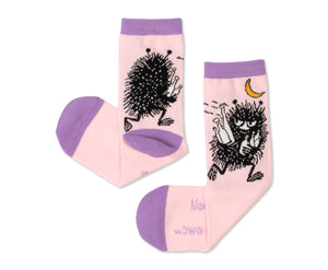 Stinkys Butt Ladies Socks - Light Pink