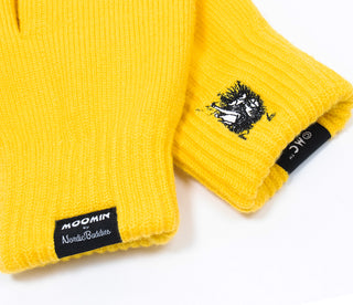 Moomin Mittens Adult Yellow Stinky | Muumi Aikuisten Lapaset Keltainen Haisuli