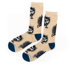 Moomin Men’s Socks Beige Stinky | Muumi Miesten Sukat Beige Haisuli