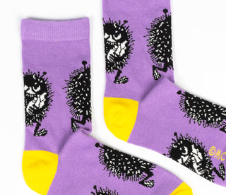 Moomin Ladies Socks Purple Stinky | Muumi Naisten Sukat Violetti Haisuli