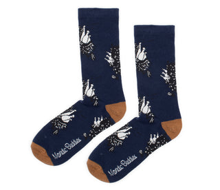 Moomin Men’s Socks Navy Blue Stinky | Muumi Miesten Sukat Tummansininen Haisuli