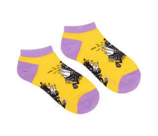 Stinky`s Getaway Ladies Ankle Socks - Yellow