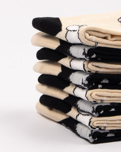 Exclusive Collection Moomintroll Winterland Men Socks - Black